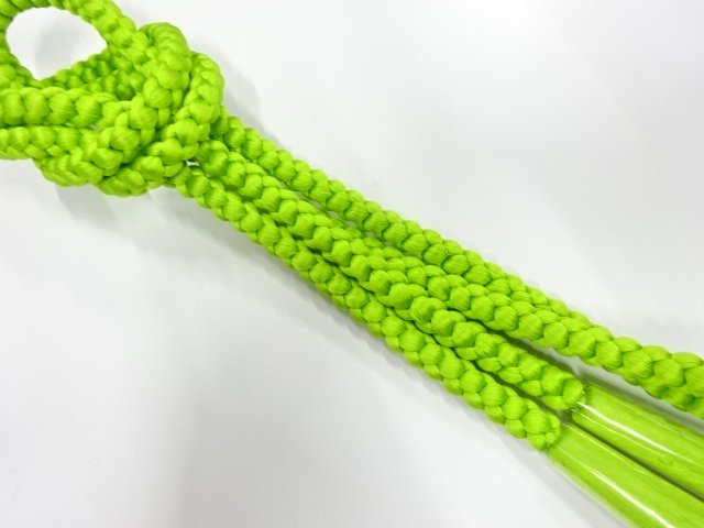 未使用品　正絹　手組帯締め